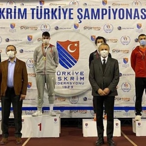 Our athlete Muhammed Ege COŞGUN was third in the Men's Flore Turkey Championship held in Ankara.
