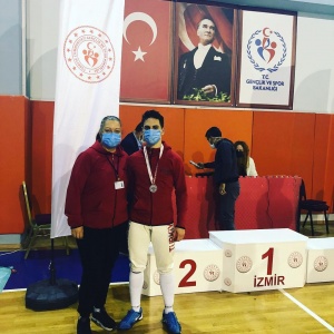 Our Atak Fencing Sports Club athlete Tan Sezer came in 2nd in the U-17 Men's Flöre category held in Izmir.