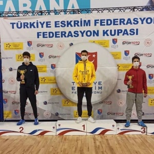 Our athlete, TAN SEZER, came in third in the U-17 Men's Foil Federation Cup held in Ankara.(01.2021)