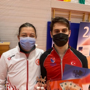 Our athlete Tan Sezer placed 3rd in the U17 Circuit Men's Foil Tournament held in Esslingen, Germany. (31.10.2021)